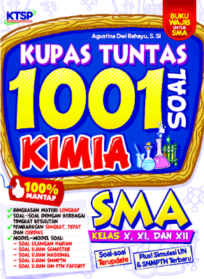 Kupas Tuntas 1001 Soal Kimia SMA Kelas X, XI, XII