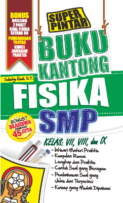 Super Pintar Buku Kantong Fisika SMP Kelas VII, VIII, IX