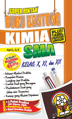 Super Pintar Buku Kantong Kimia SMA X, XI, XII