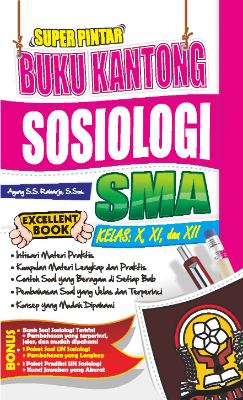 Super Pintar Buku Kantong Sosiologi SMA X, XI, XII