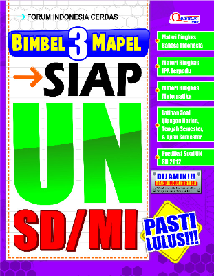 Pasti Lulus Bimbel 3 Mapel Siap UN SD/MI