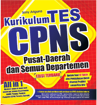 Kurikulum Tes CPNS Pusat-Daerah &amp; Semua Departemen