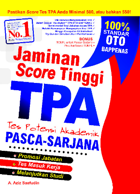 Jaminan Score Tinggi TPA Pasca-Sarjana