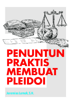 Penuntun Praktis Membuat Pleidoi