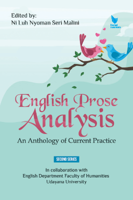 ENGLISH PROSE ANALYSIS  AN ANTHOLOGY OF CURRENT PRACTICE