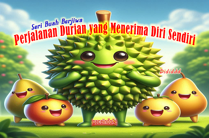 SERI BUAH BERJIWA Perjalanan Durian yang Menerima Diri Sendiri