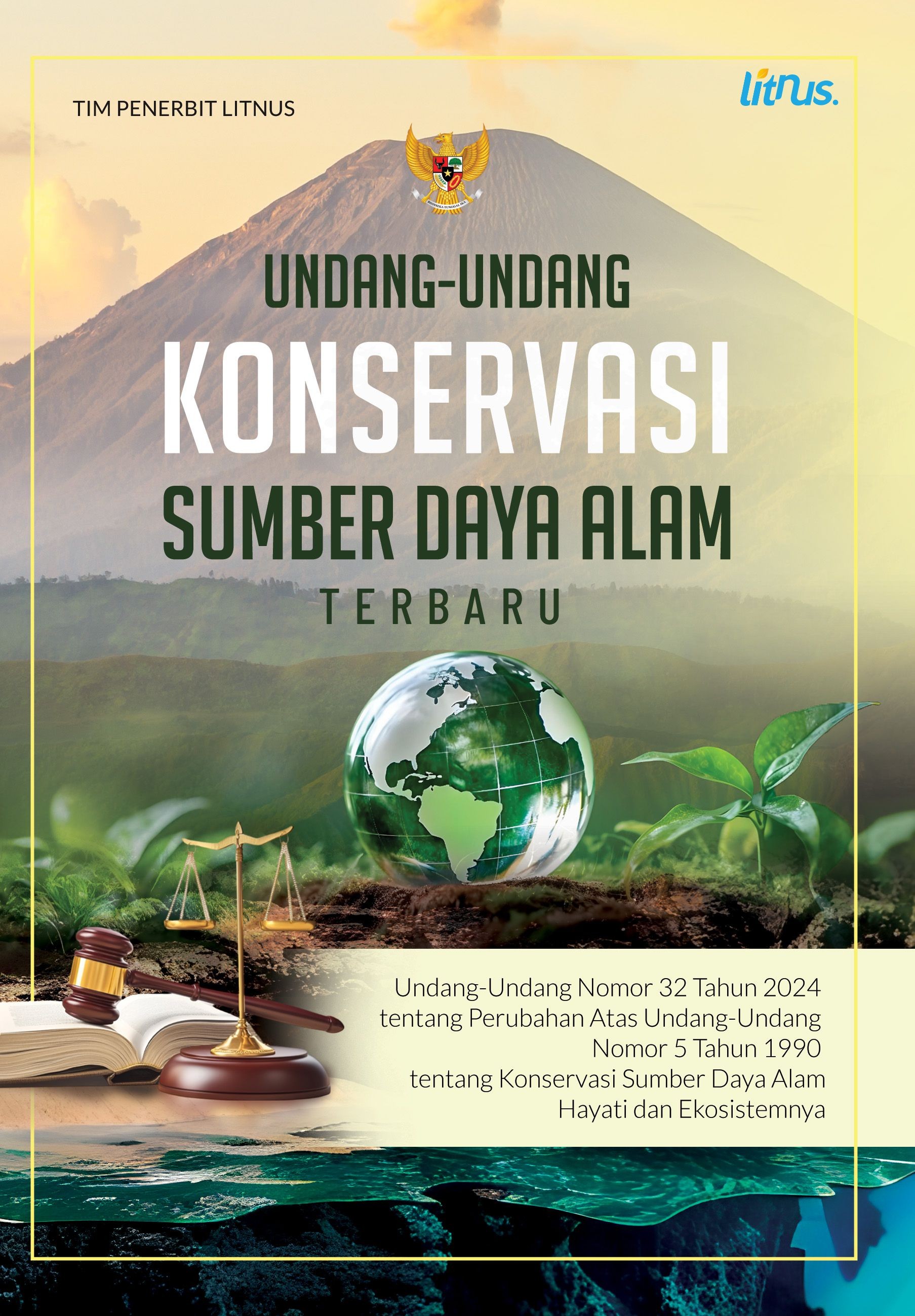 UNDANG-UNDANG KONSERVASI SUMBER DAYA ALAM TERBARU Undang-Undang Nomor 32 Tahun 2024 tentang  Perubahan Atas Undang-Undang Nomor 5 Tahun 1990 tentang Konservasi Sumber Daya Alam Hayati dan Ekosistemnya