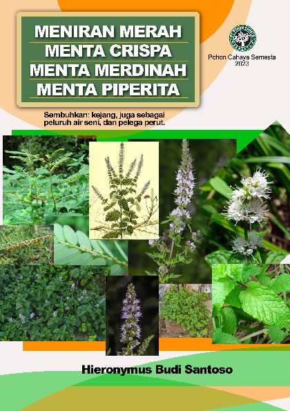 Meniran merah, menta crispa, menta merdinah, menta piperita