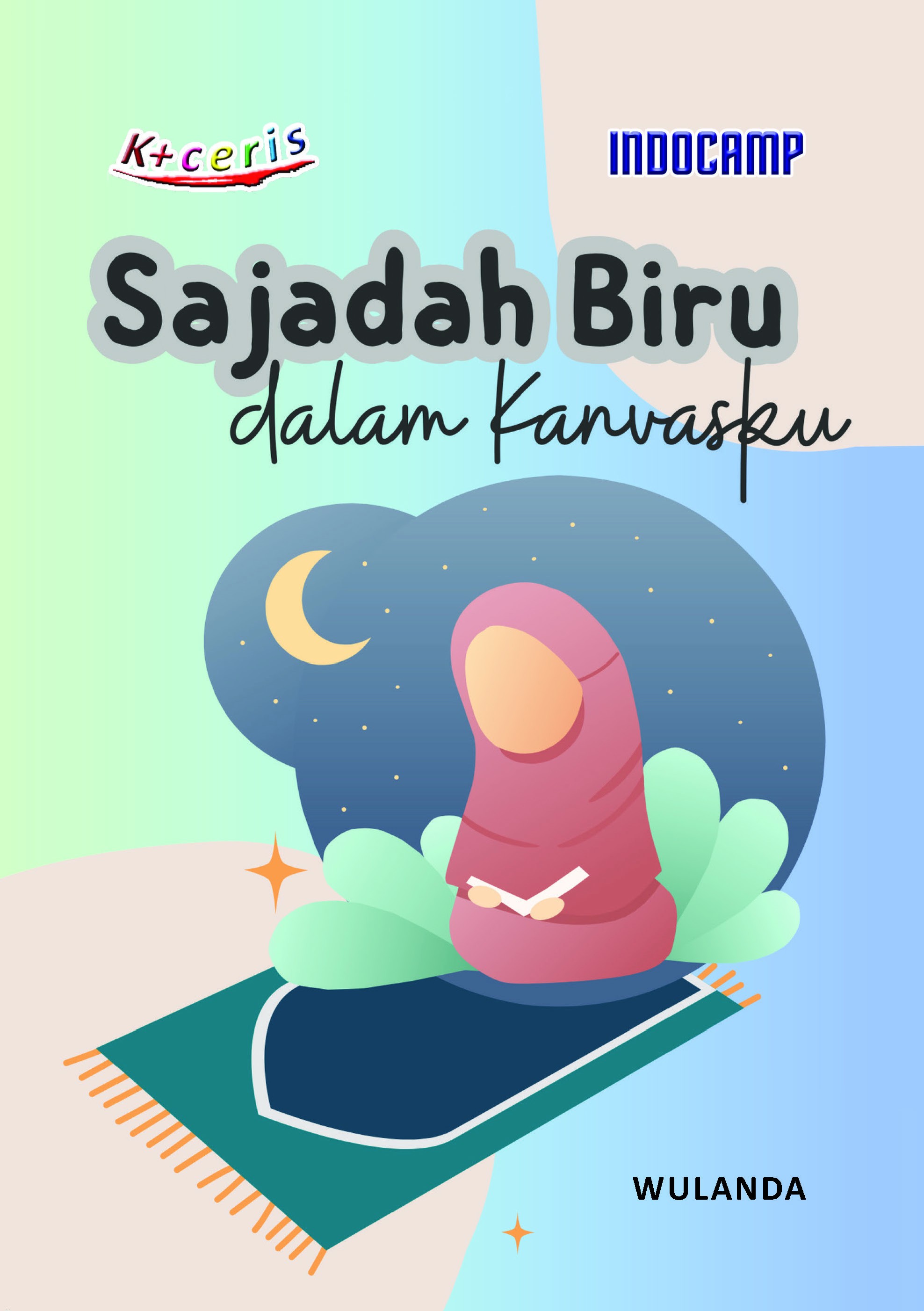 Sajadah Biru dalam Kanvasku