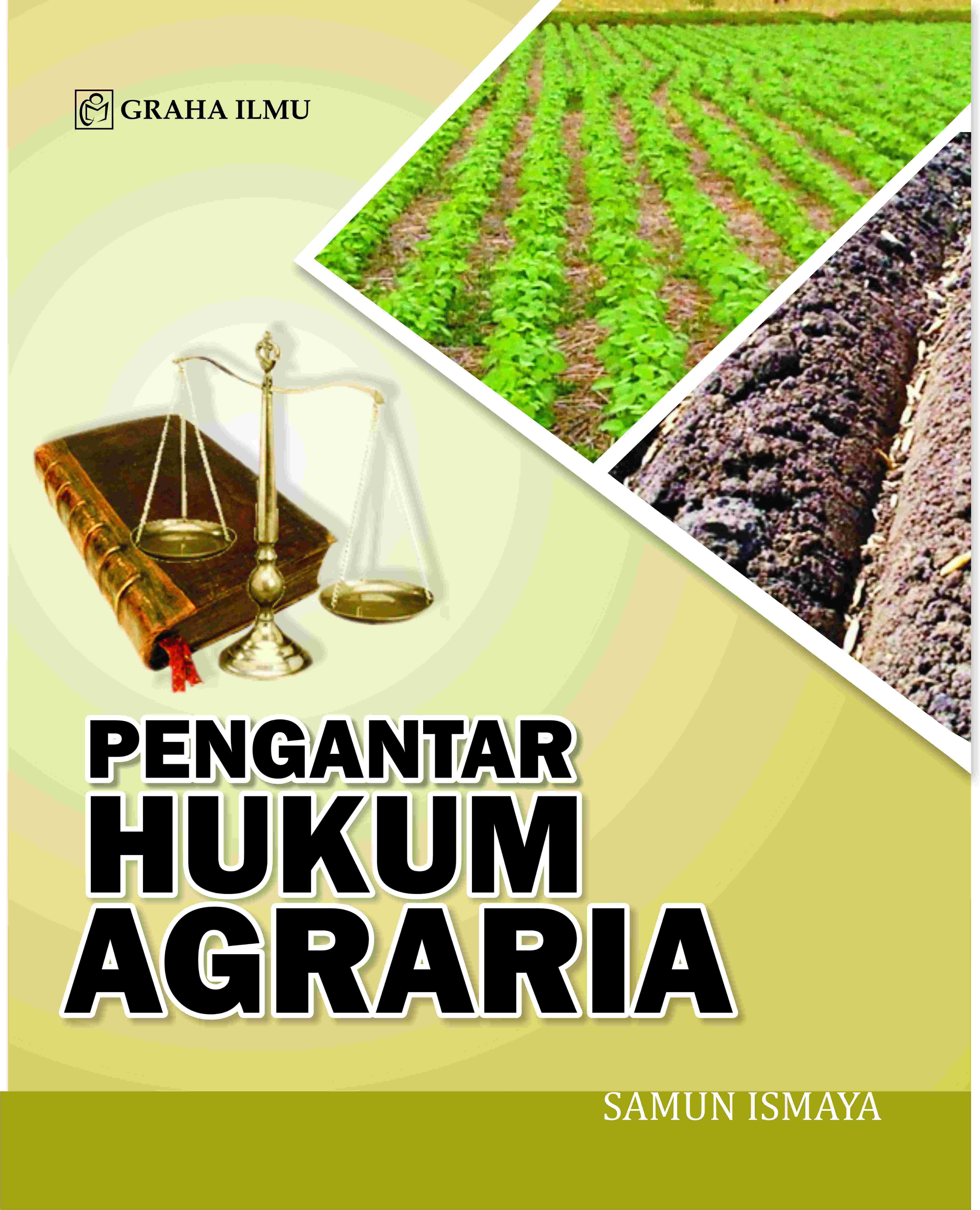Pengantar Hukum Agraria